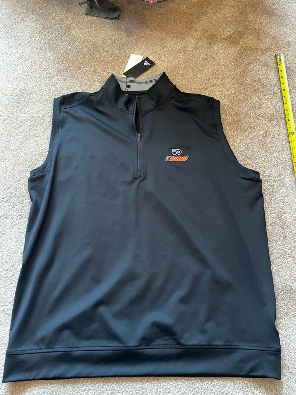 adidas Black Athletic Pullover Top - Picture 10 of 11